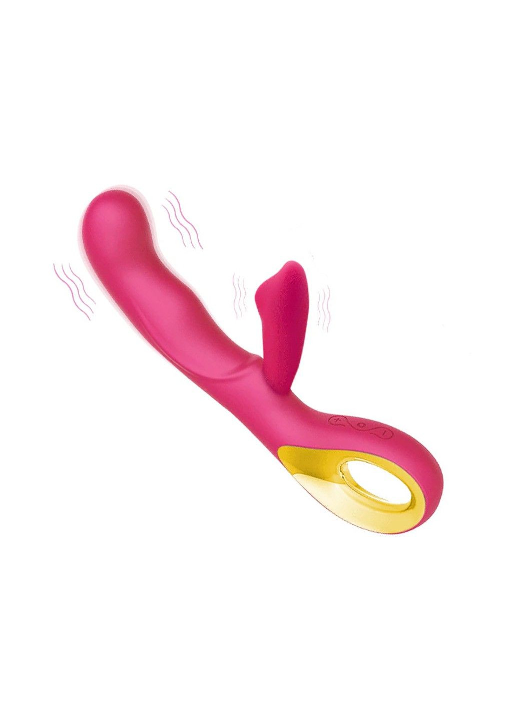 Вибростимулятор клитора и точки G ( красный, USB) We Love (284278644)