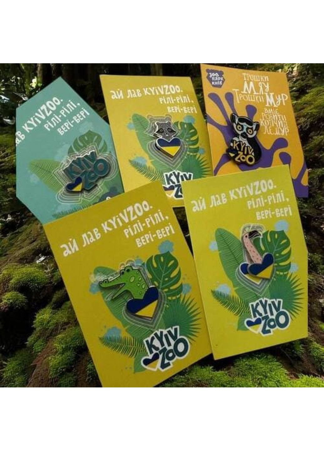 Значок Єнота КиївЗОО (7632) Dobroznak (365246282)