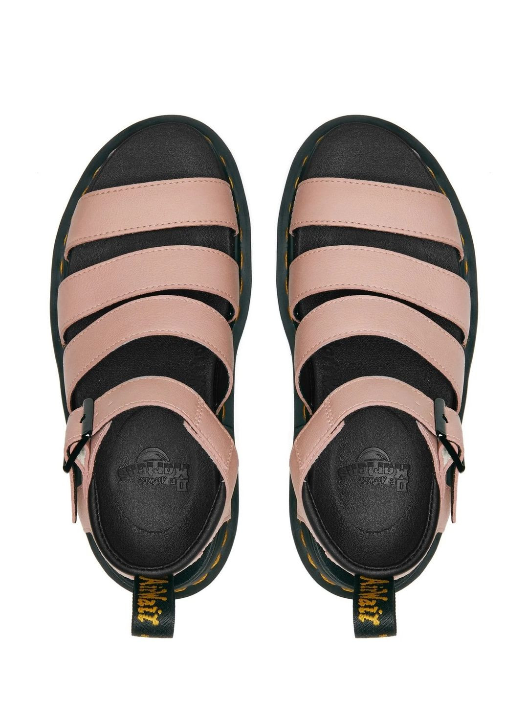 Розовые босоножки Dr. Martens