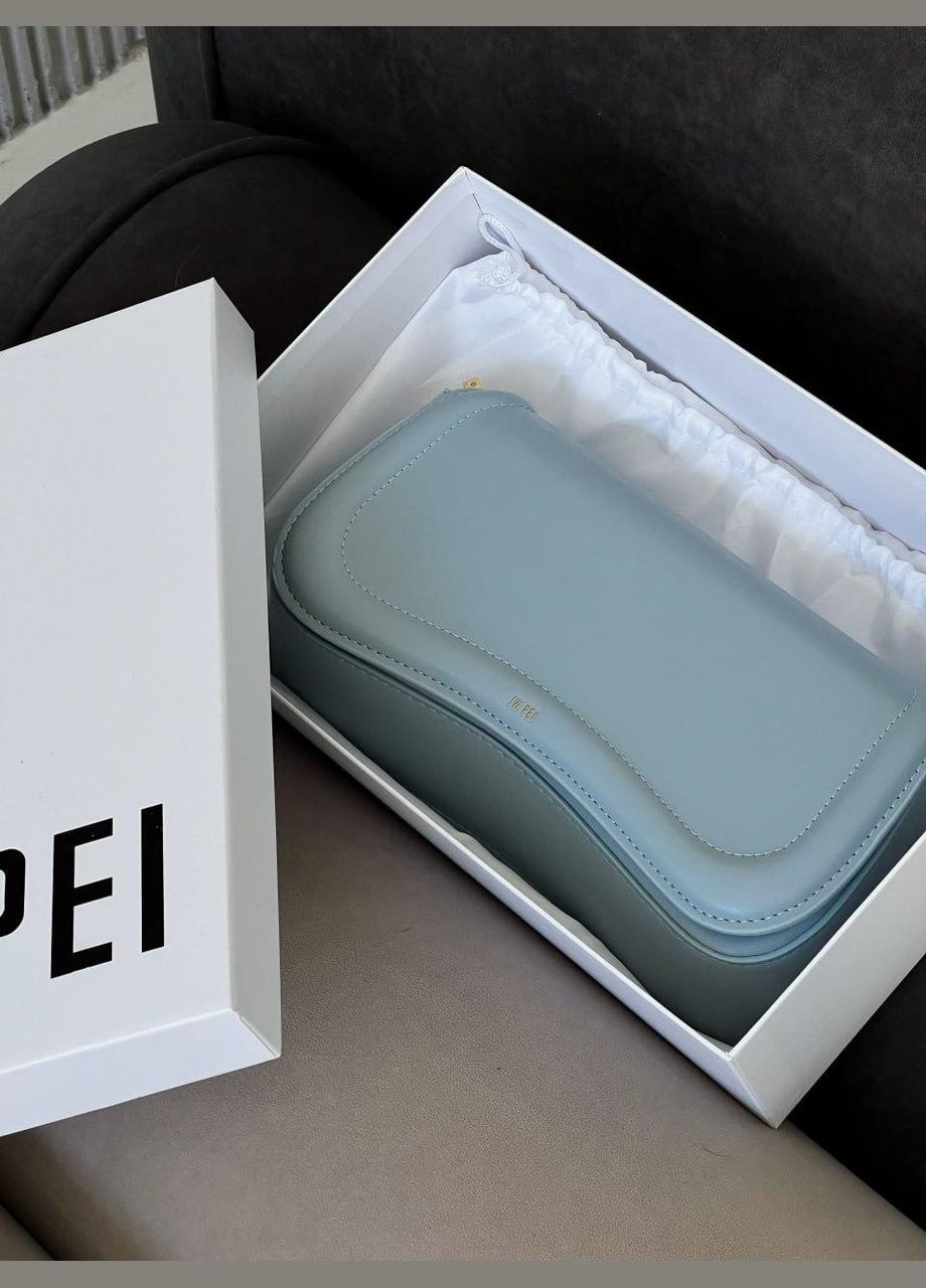 Сумка жіноча Сумка багет JW PEI блакитний на плече PTR No Brand (317763886)