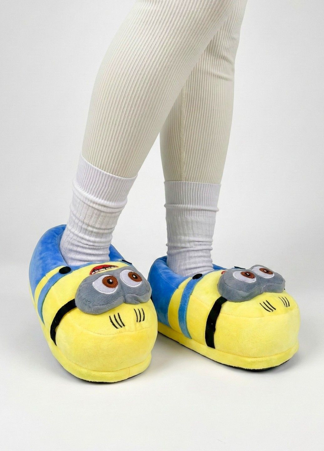 Капці домашні Міньйон Посіпака Нікчемний Я дитячі жовті Lalapka (370858921)