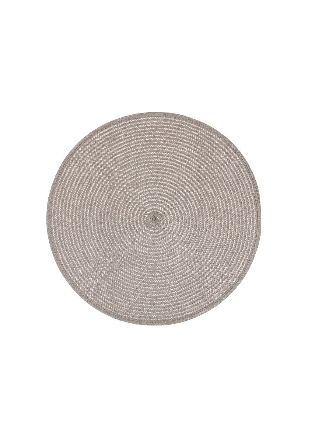 Салфетка 4 шт сервировочная Casual серая D38см BonaDi (296008545)