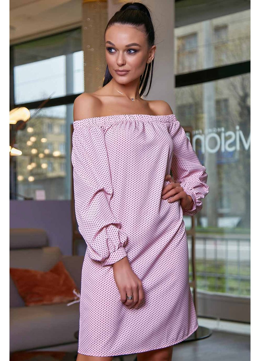 Персикова сукня 1142.3466 Seventeen