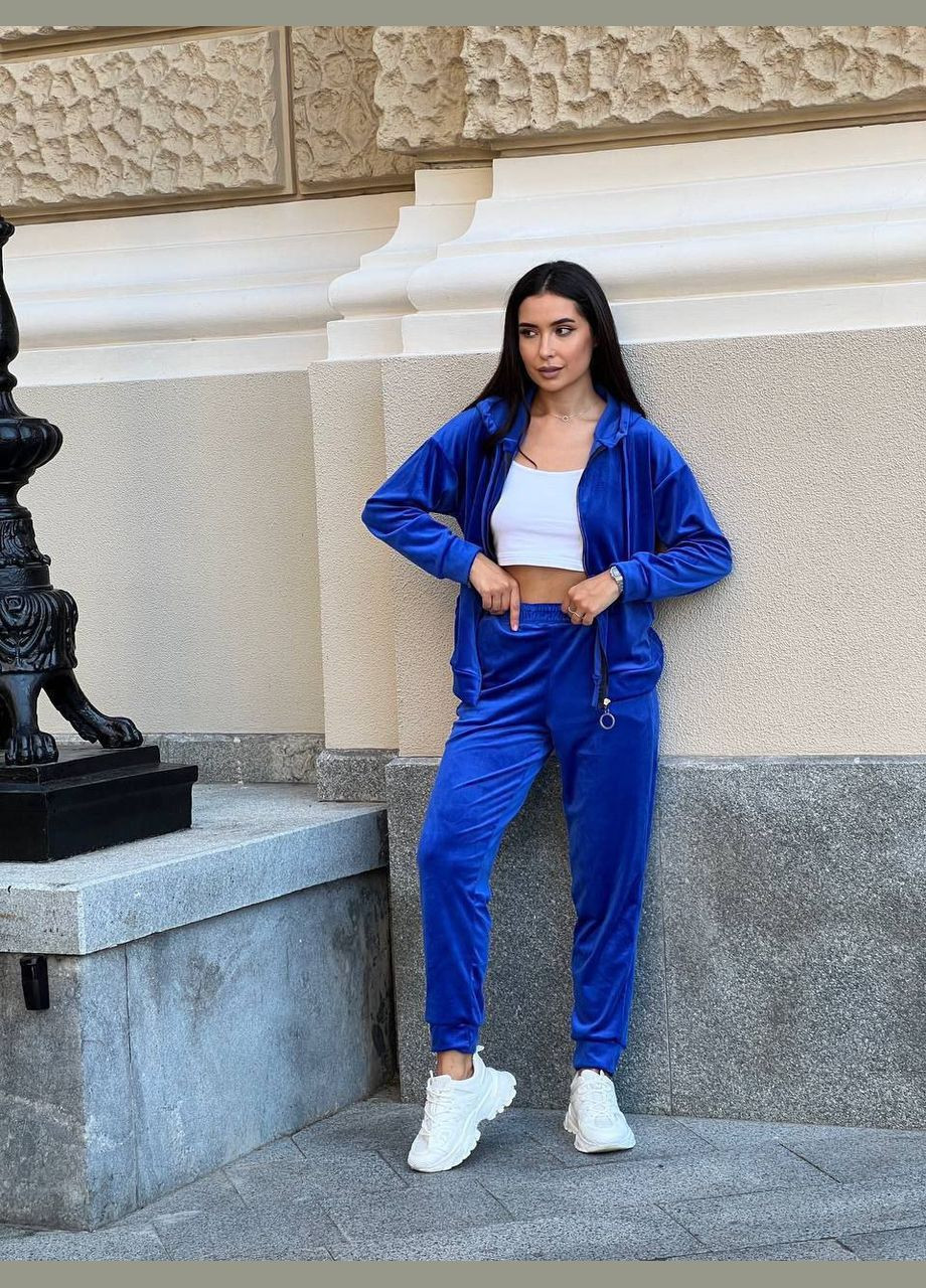 Спортивный велюровый костюм  popluzhnaya (316302040)