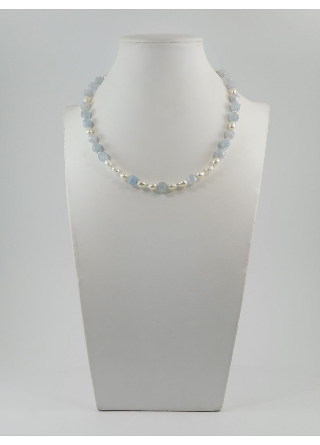 Намисто "Рима" Аквамарин, Перли Fursa fashion (349443600)