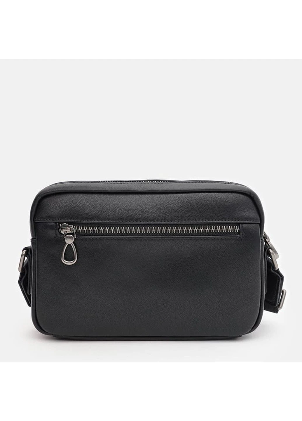 Чоловіча шкіряна сумка K12030-3bl-black Ricco Grande (304265722)