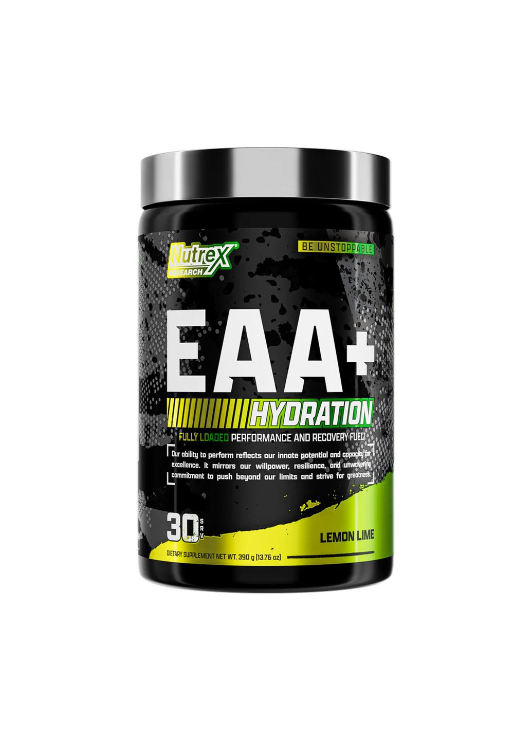 EAA Hydration для мужчин 30srv Лимон Лайм 8 г аминокислот электролиты Nutrex (367957726)
