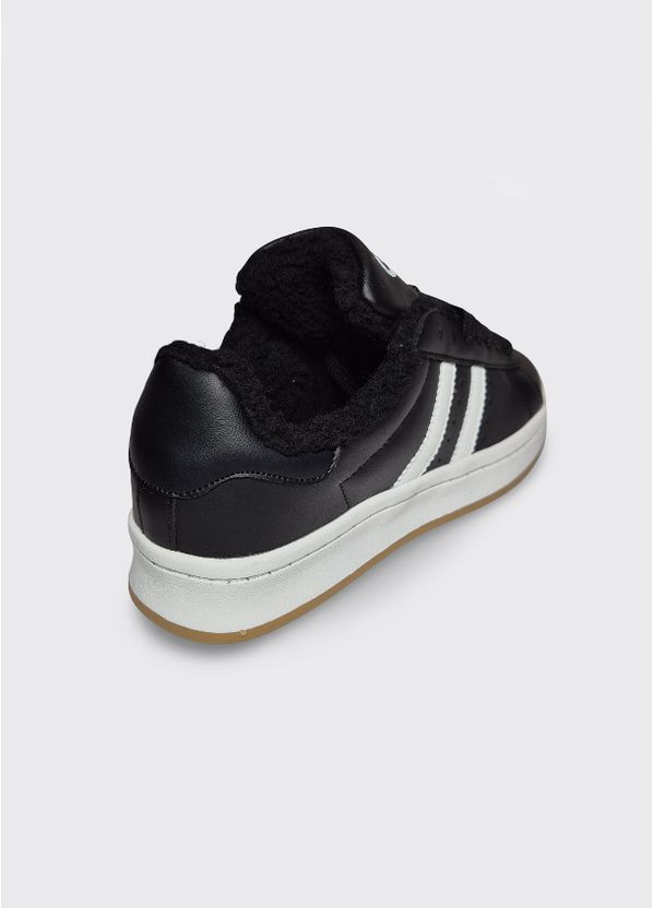 Черно-белые кеды мужские утепленные черно-белые (hb680-9) Stilli