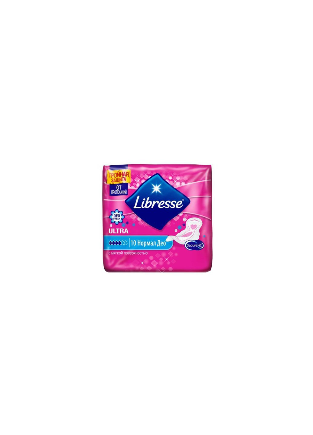 Гігієнічні прокладки (7322540337938) Libresse premium ultra normal soft deo 10 шт (268140508)