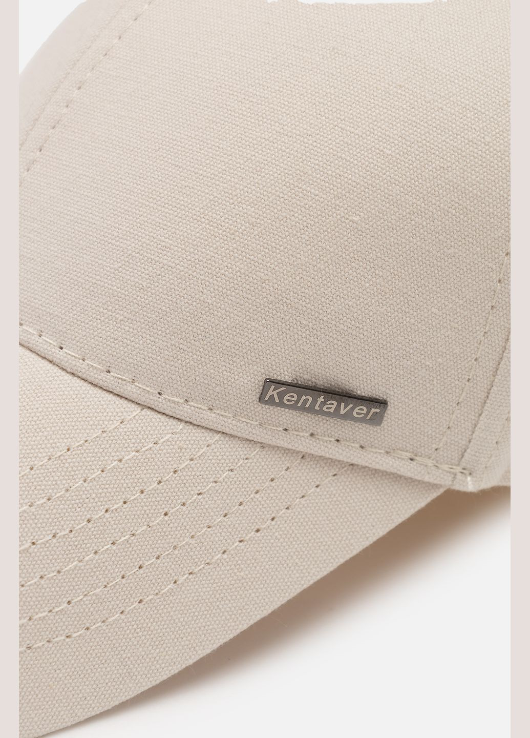 Бейсболка жіноча колір молочний ЦБ-00271976 Kent&aver (322094804)