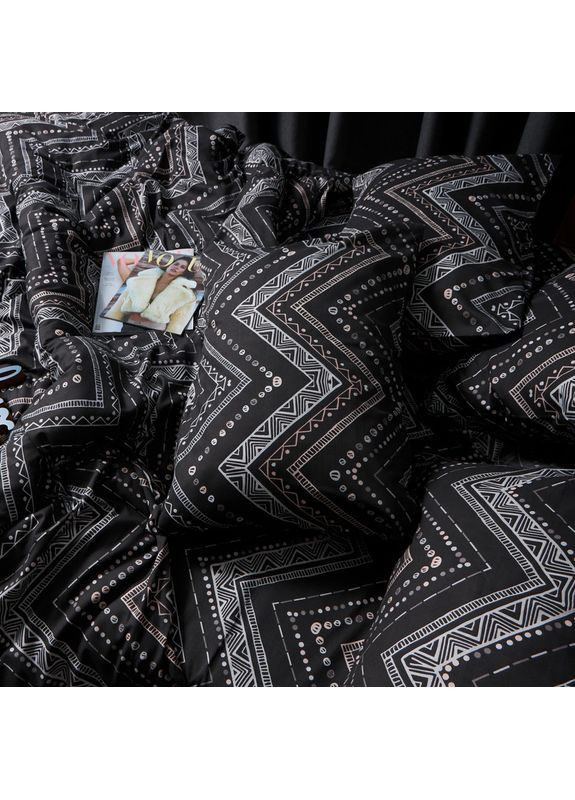 Комплект постельного белья Микросатин Premium «» Семейные 143х210х2 наволочки 2х50х70 (MS-820007796) Moon&Star Geometric Grace (356115979)