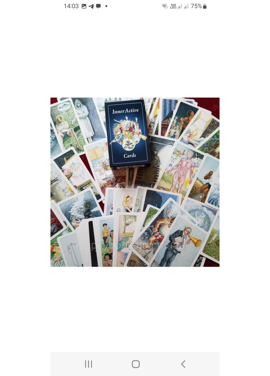 Метафоричні карти Суспільності (Inner Active Cards) No Brand (308987566)