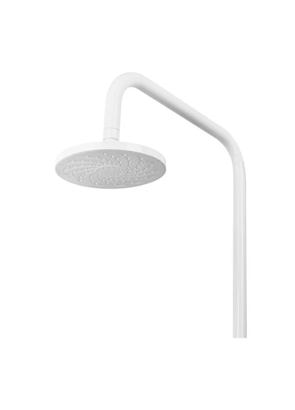 Душова колона зі змішувачем OSCAR-006-J біла з пластиковим корпусом та картриджем 35 мм PLAMIX (398853758)
