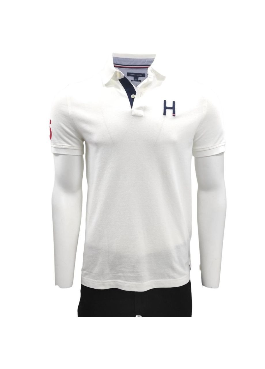 Поло з коротким рукавом, с логотипом,, розмір М Tommy Hilfiger slim fit (370442301)
