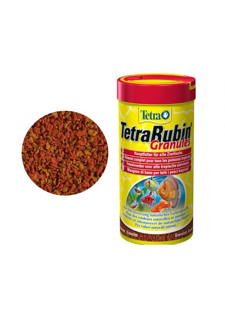 Корм для рыб Rubin Granules гранулы 250мл Tetra (292258726)