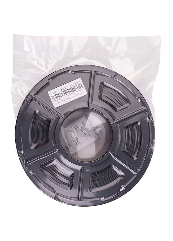 Пластик для 3D принтера PLA 1кг 1.75мм Black (PT812936) PowerPlant (323095721)