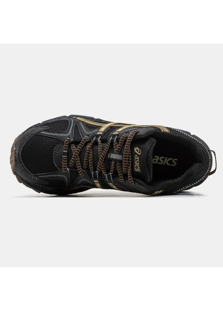 Черные демисезонные кроссовки мужские asics gel-kahana 8 black brown асикс гель кахано No Brand