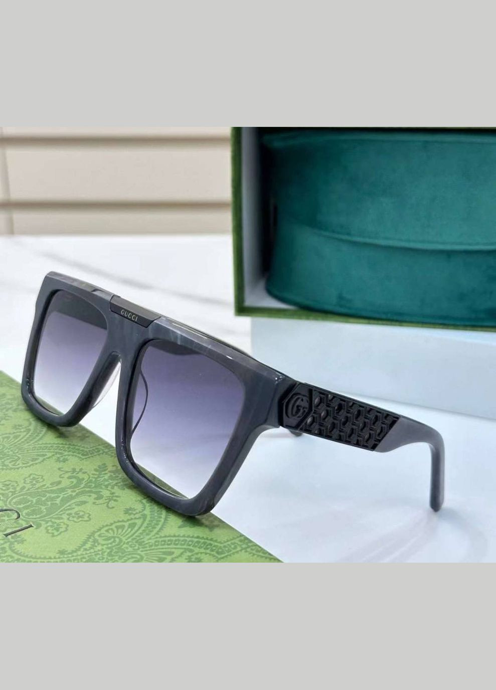 Жіночі сонцезахисні окуляри GG1625 grey Lux No Brand (322157473)