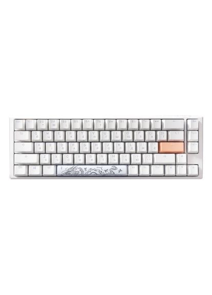 Клавіатура (DKON2167ST-BUAPXPWWWSC1) Ducky One 3 SF Cherry MX Brown RGB UA USB White (358066655)