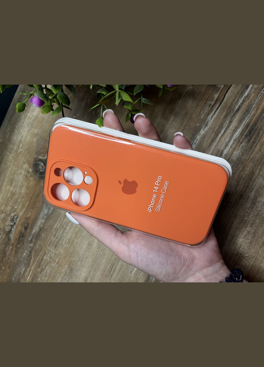 Чехол на iPhone 14 Pro квадратные борта чехол на айфон silicone case full camera на apple айфон Brand iphone14pro (293151848)