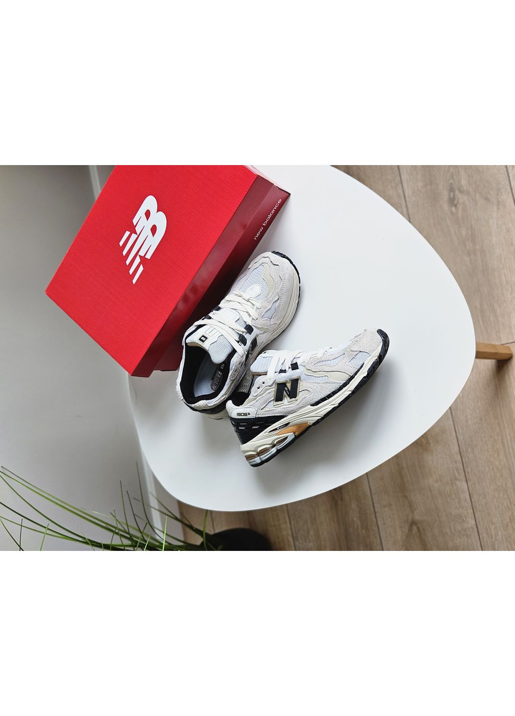 Кроссовки женские и мужские New Balance 1906D Protection Pack white | Нью Беланс 1906D белые No Brand белые демисезоны (364087938)