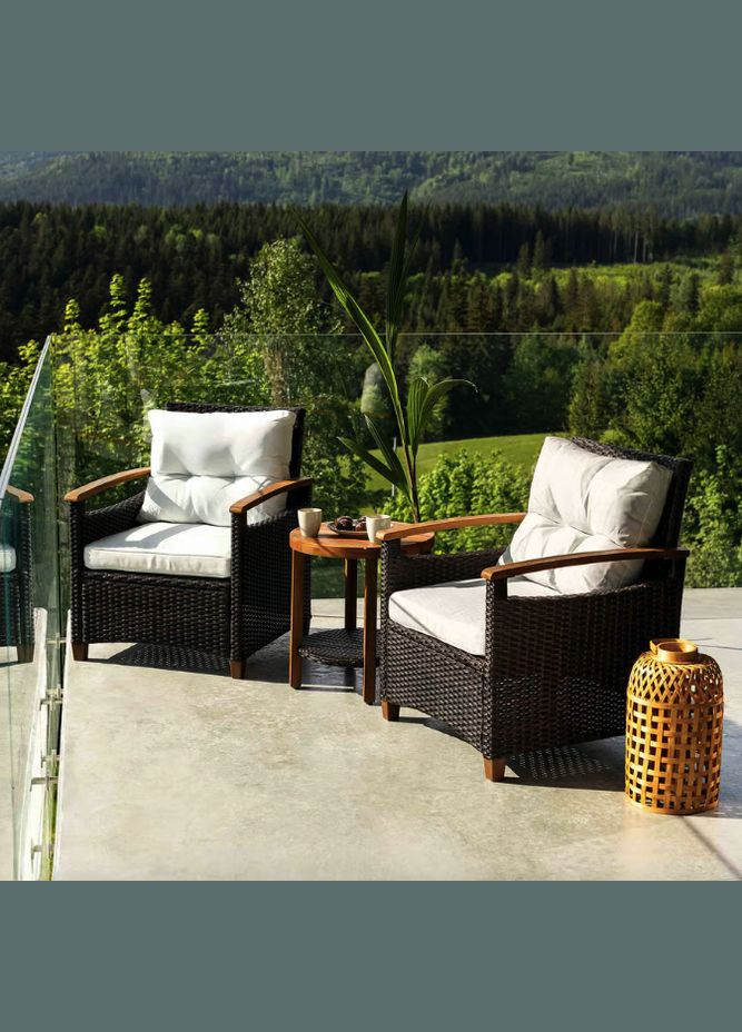 Комплект садових меблів Arde коричневий/ Di Volio (303126638)