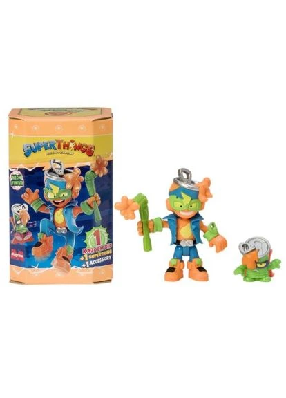 Игровой набор " серии Neon Power – КАЗУМ-КИД" (ОРАНЖЕВЫЙ) SuperThings (385517887)