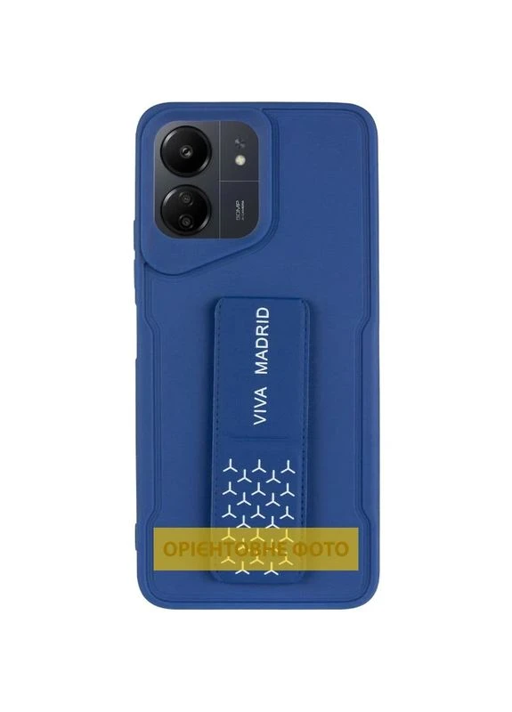 Чехол накладка для Xiaomi Redmi 13C/Poco C65 TPU Dark Blue з функцією підставки No Brand (402177660)