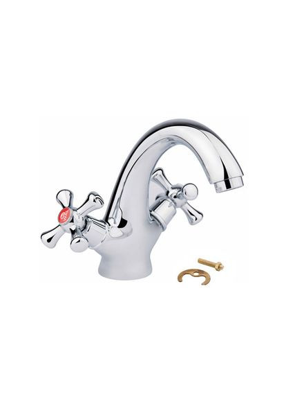 Смеситель для раковины на гайке LEO1-D427 WAL (314836327)