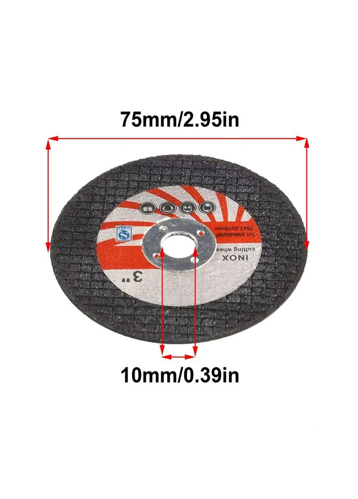 Диски круги 3" 75 мм набор 5 шт для резки шлифовки и полировки до мини болгарки No Brand (368788667)