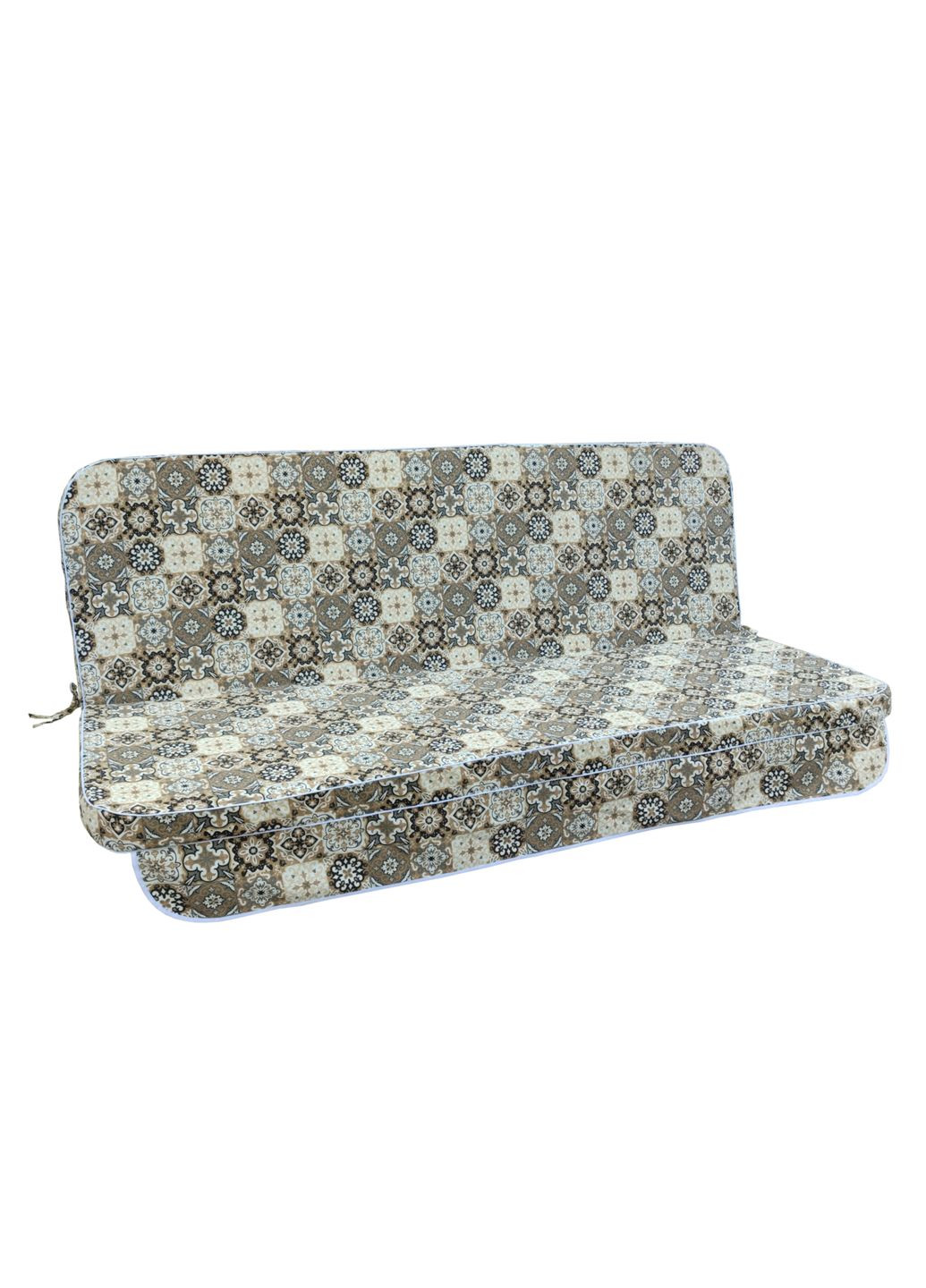 Комплект подушок для гойдалки GRES GRIS 170x110x6 кавовий тент 120х200 eGarden (279784317)
