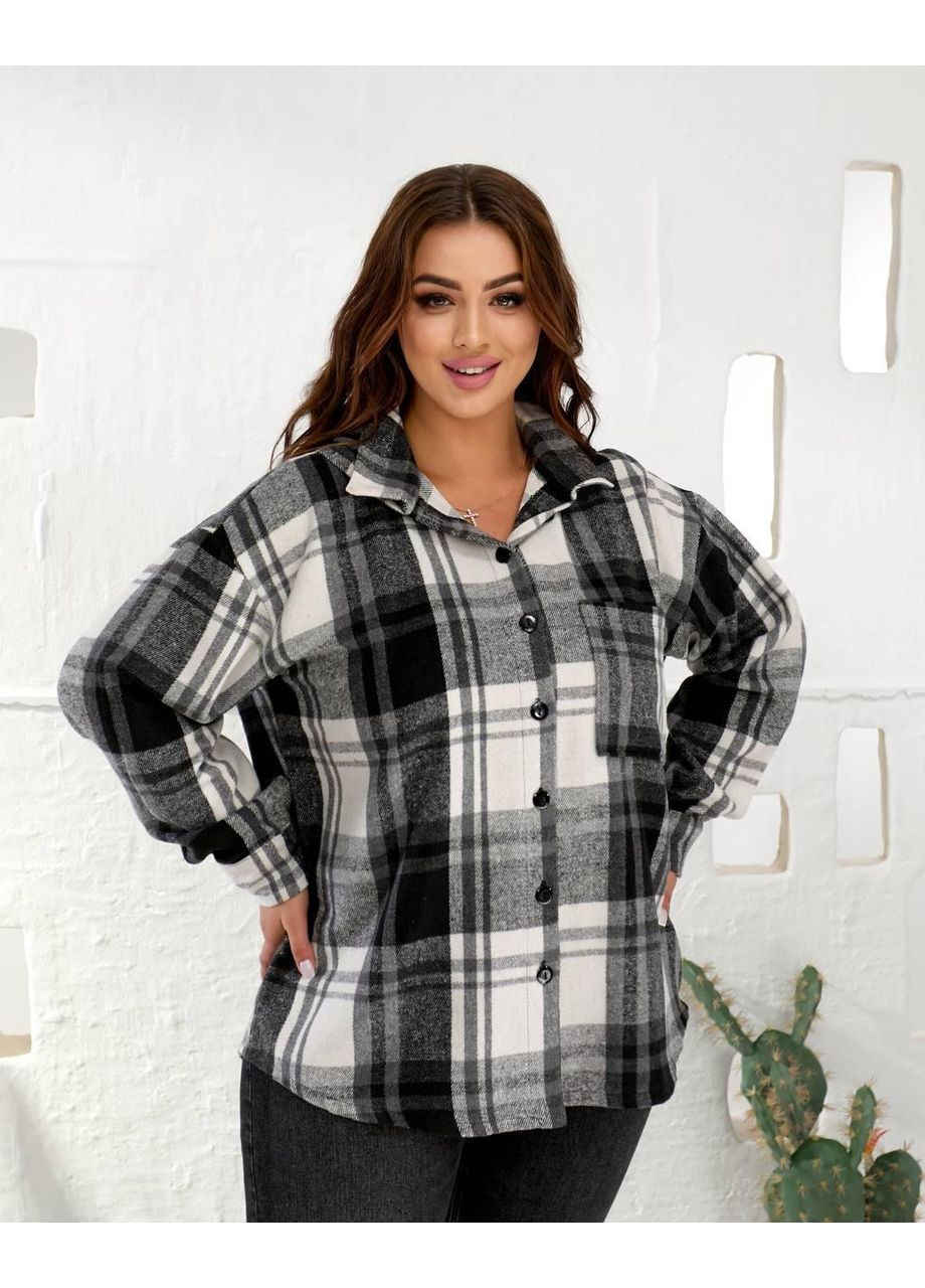 Жіноча сорочка з капюшоном з байки Sofia 304 (362024729)