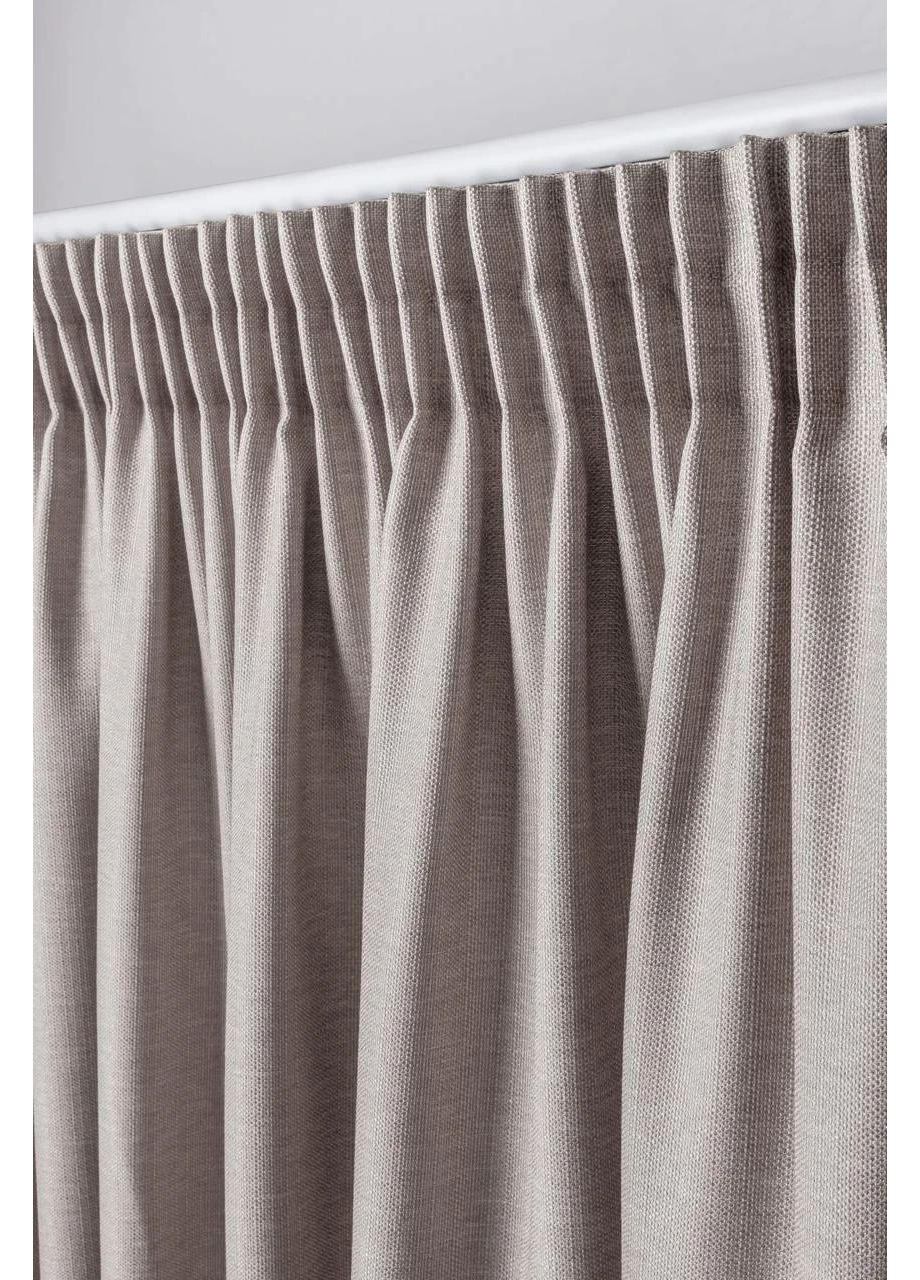 Штори з льняною структурою Elegant 2шт. 2м х від 2,5м до 3м HYGG (370367402)