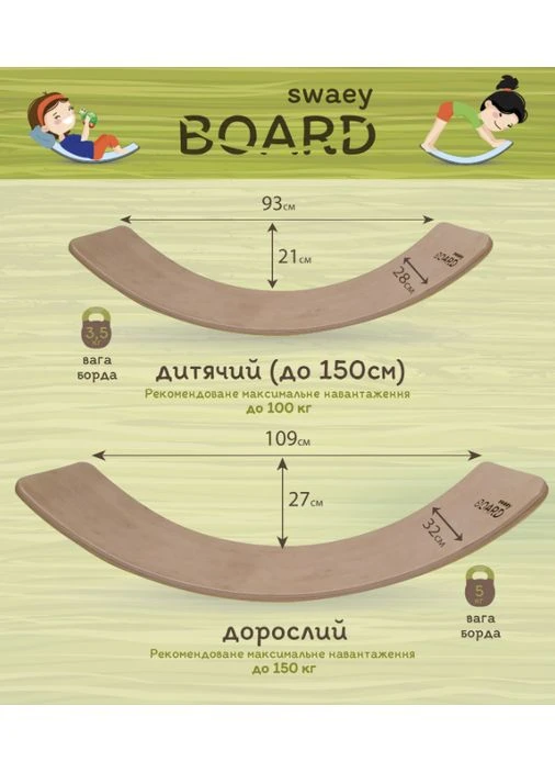 Балансувальна платформа SwaeyBoard (388987216)
