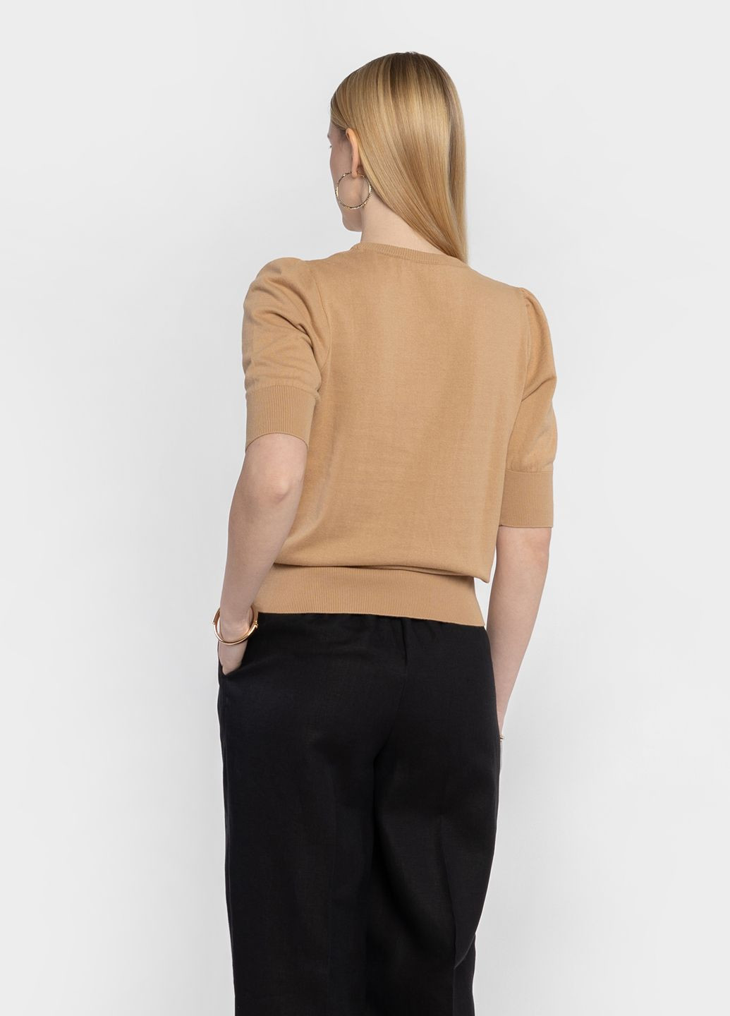 Джемпер жіночий бежевий Arber Crew-neck WDanx 7 WTR-185 - (322330848)