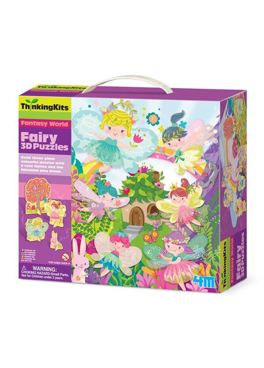 Пазл з фігурками Феї (00-04717) 4M (335054274)
