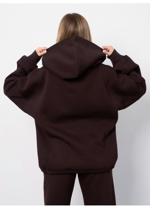 Утепленное свободное худи No Brand (369560393)