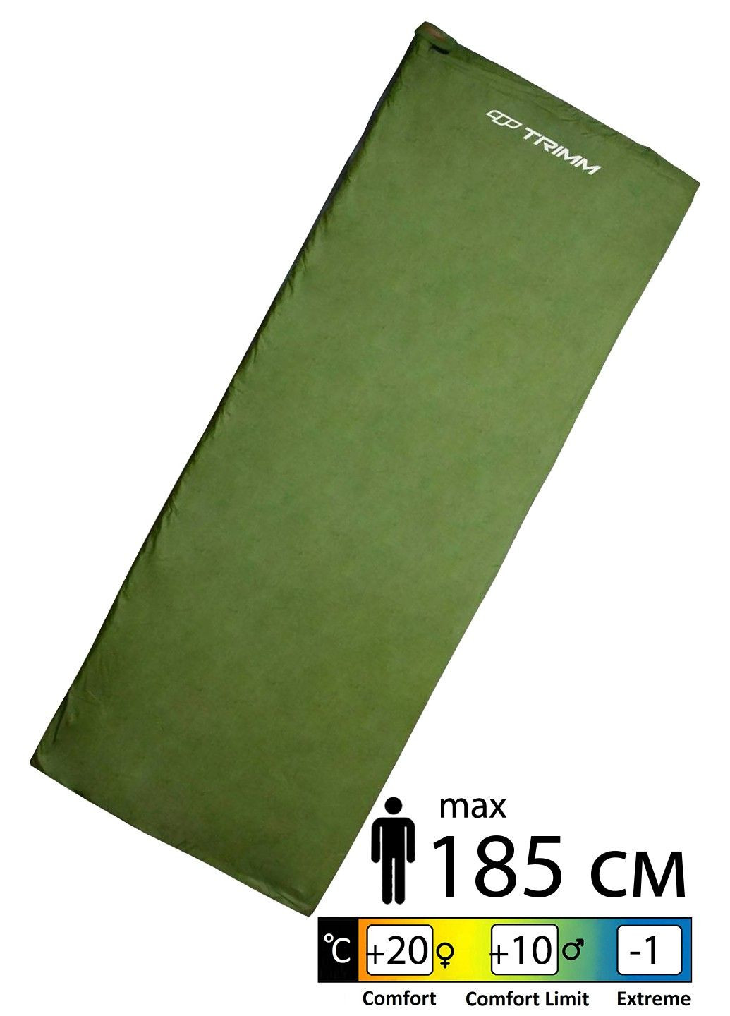 Спальник Relax green - 001.009.0518 - 185R Trimm (358497578)