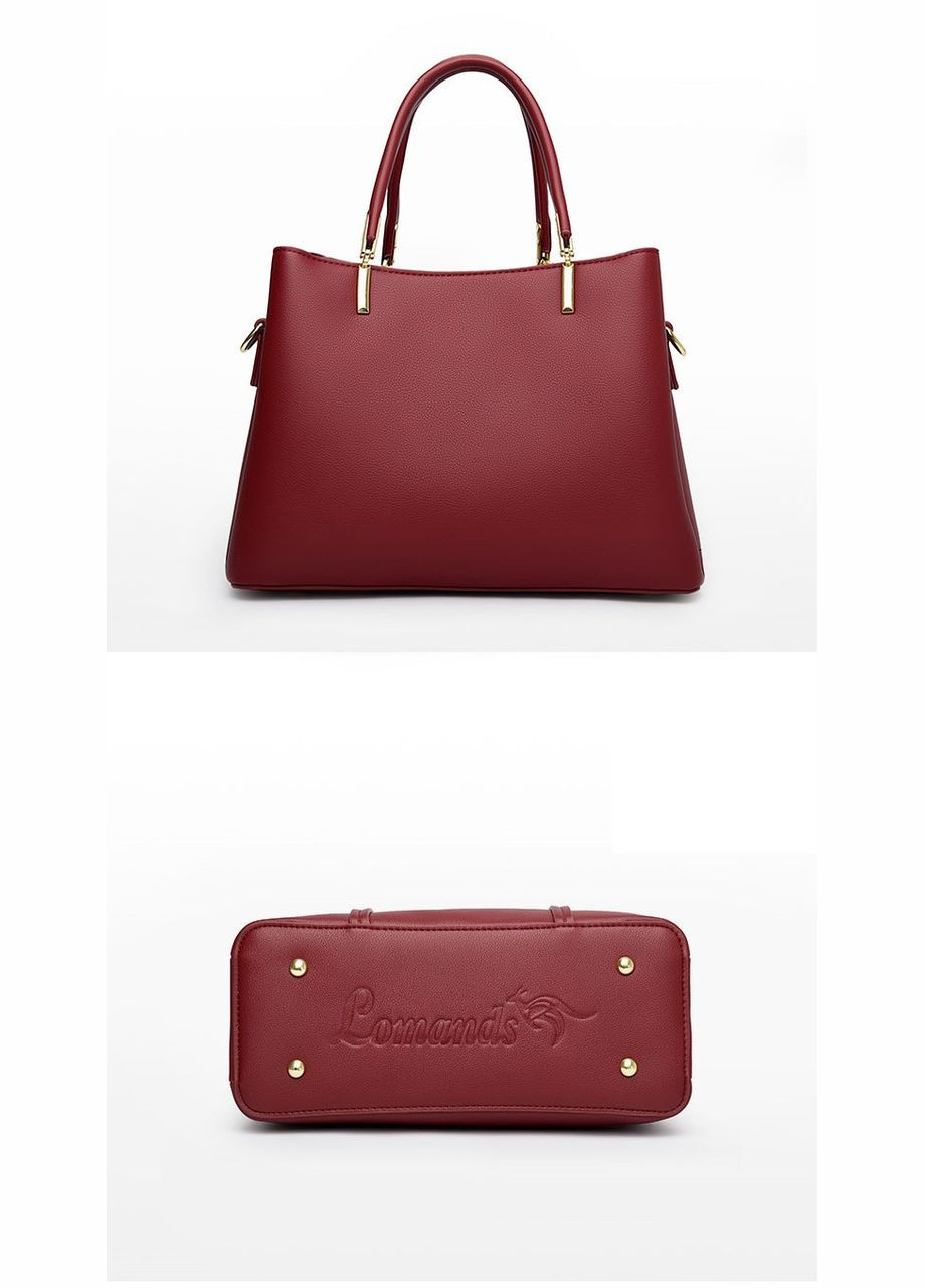 Жіноча сумочка з натуральної шкіри з брелком кішки темно-червона КиП (317638843)