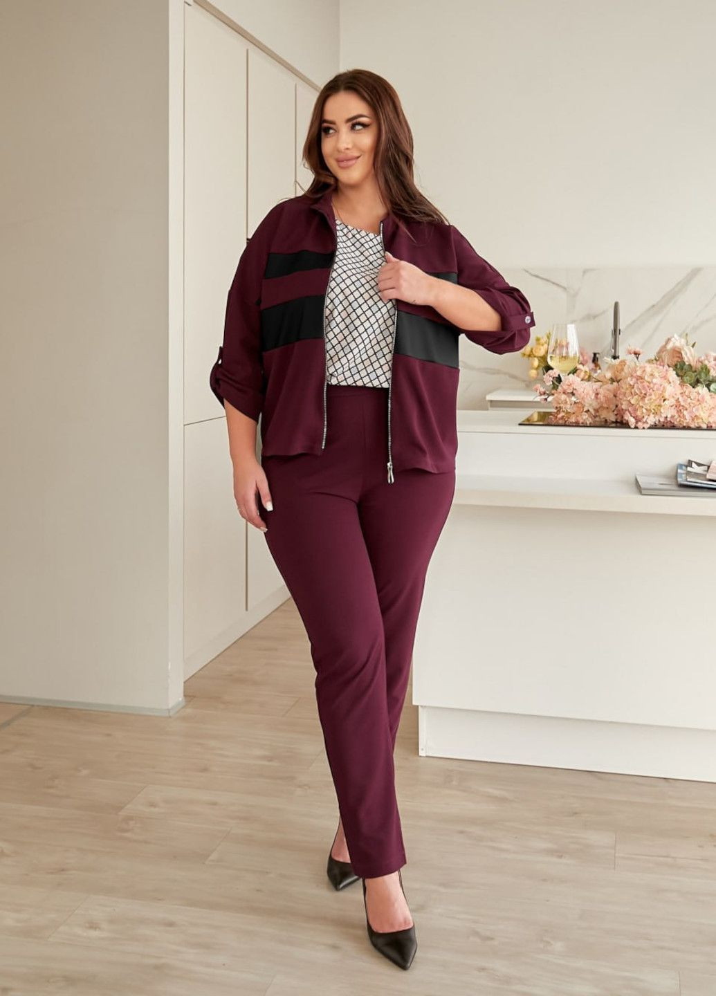 Костюм женский (жакет и брюки) MeeLan (328052144)