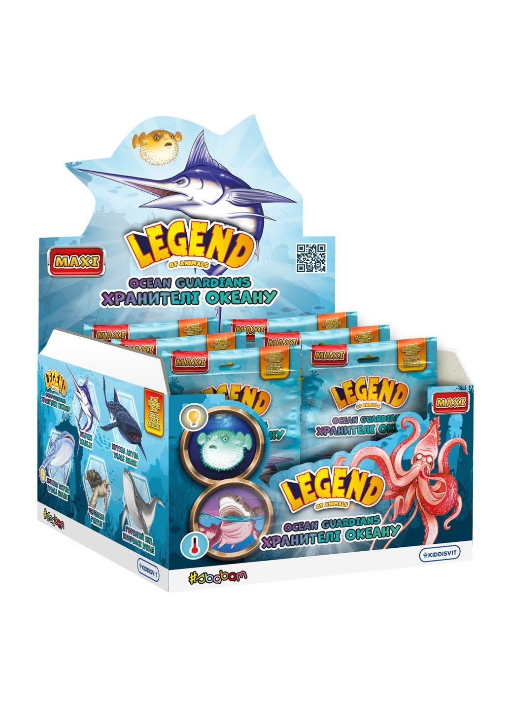 Стретч-іграшка у вигляді тварини серії Legend of animals Максі - Хранителі океану #sbabam (361225008)