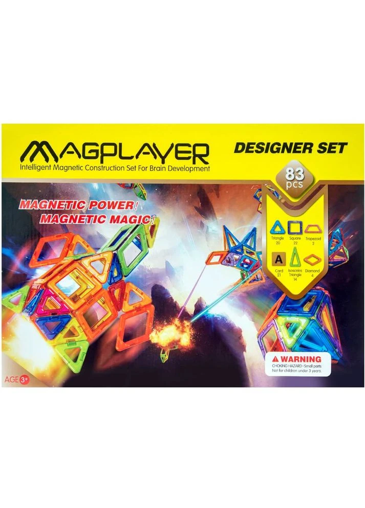 Конструктор магнітний 83 (MPA-83) MagPlayer (391819073)