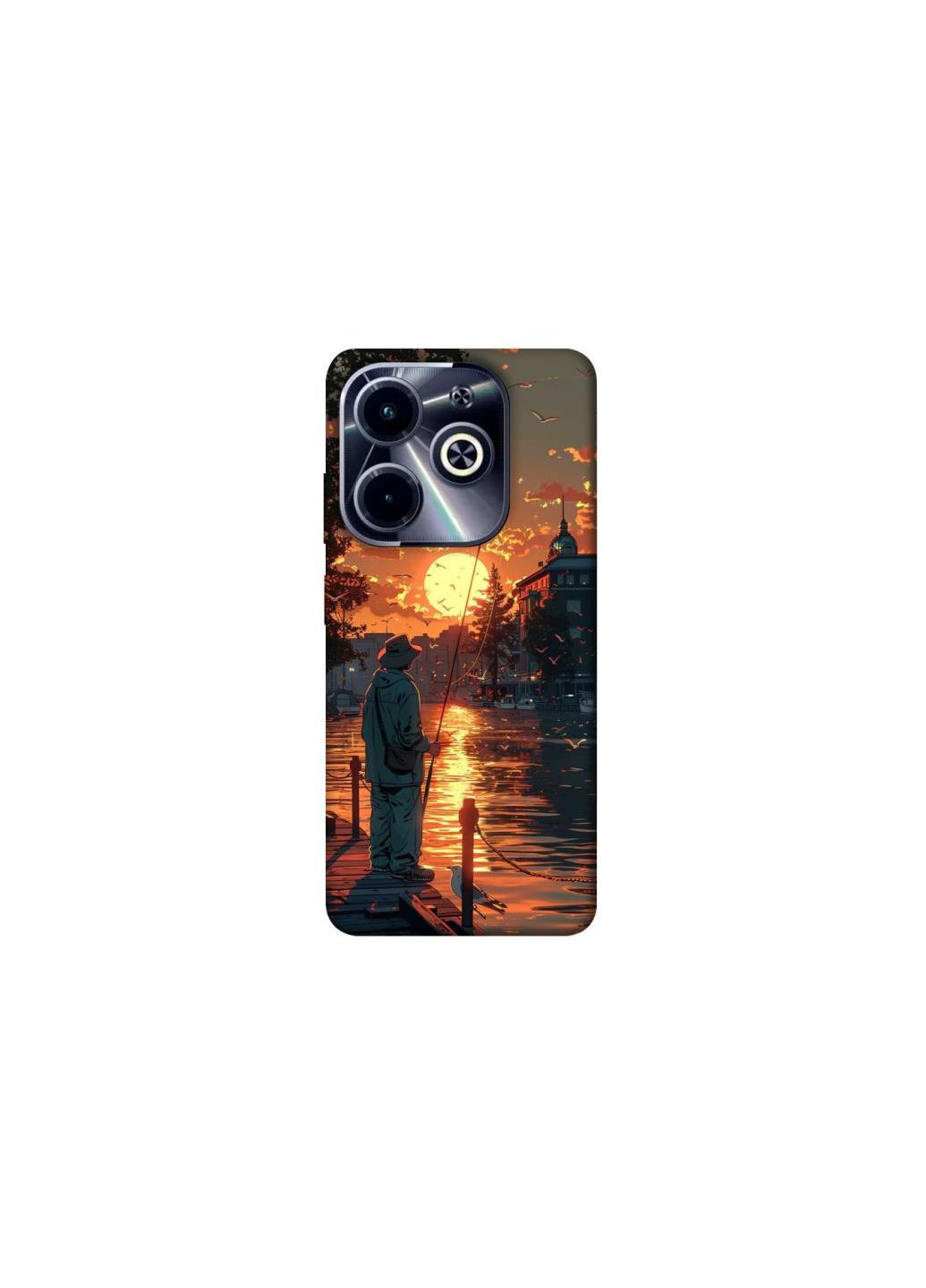 Чехол на Infinix Hot 40i Fishing Frontalka (347238649)