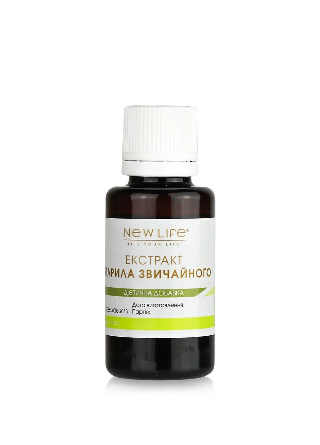 Парило екстракт при застої в жовчному і протоках 30 мл Нове життя New LIFE (316607666)