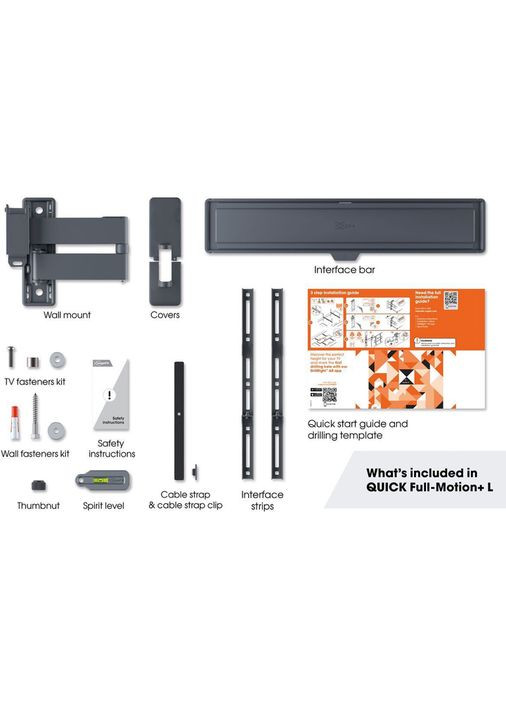 Кронштейн TVM 1643 Black (1816430) Vogels (329142989)