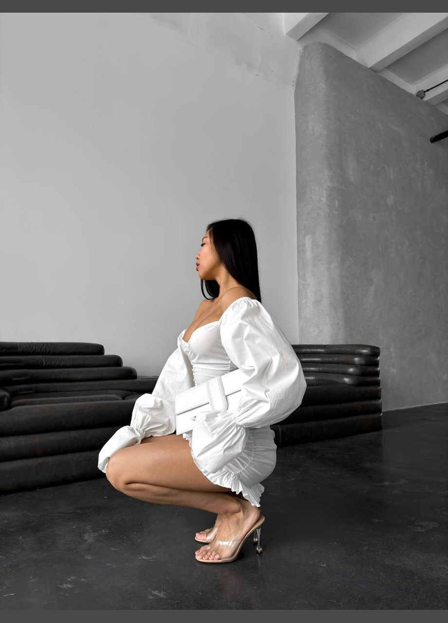 Білий сукня Україна однотонна