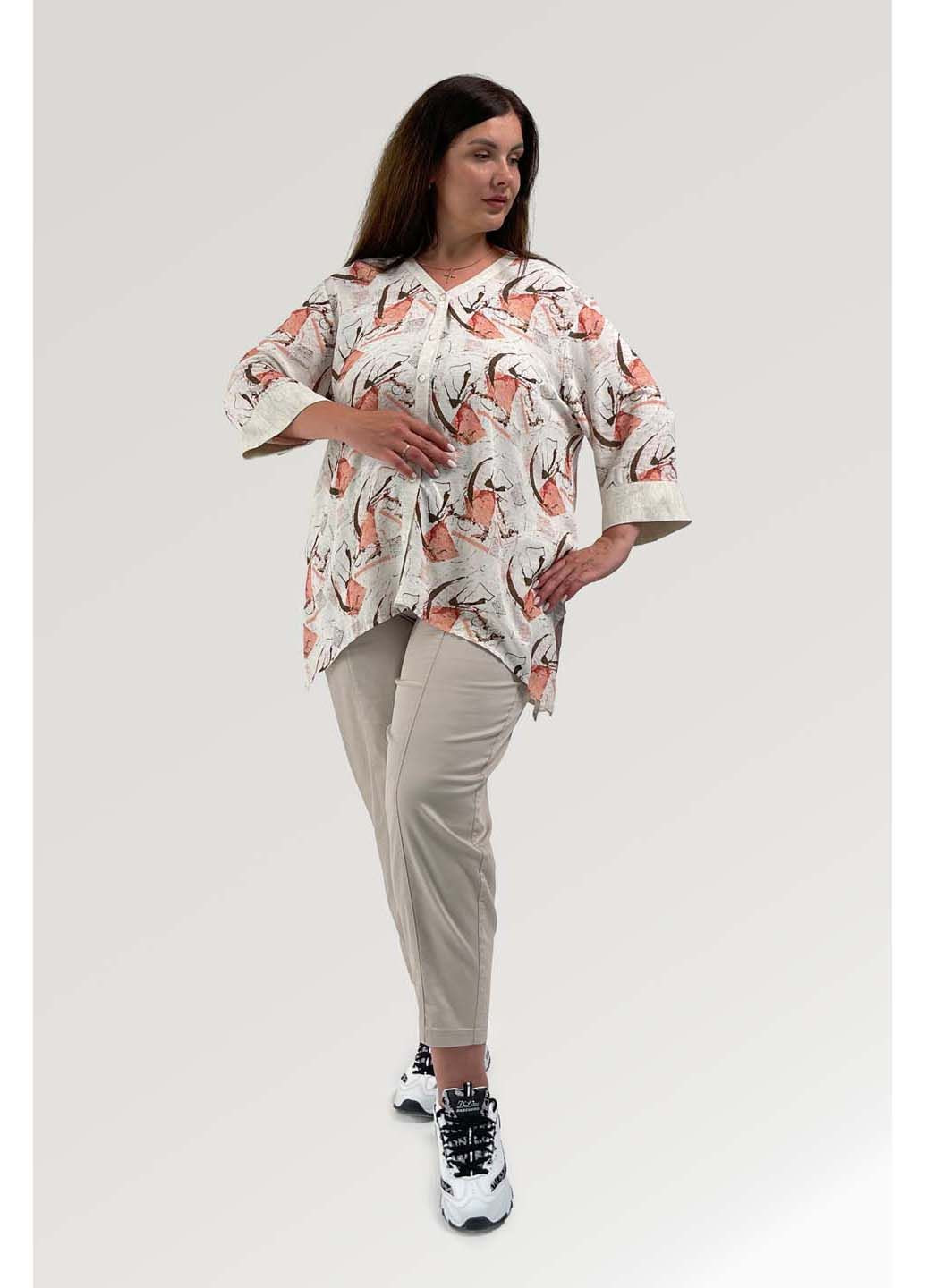 Комбінована блуза Grandi