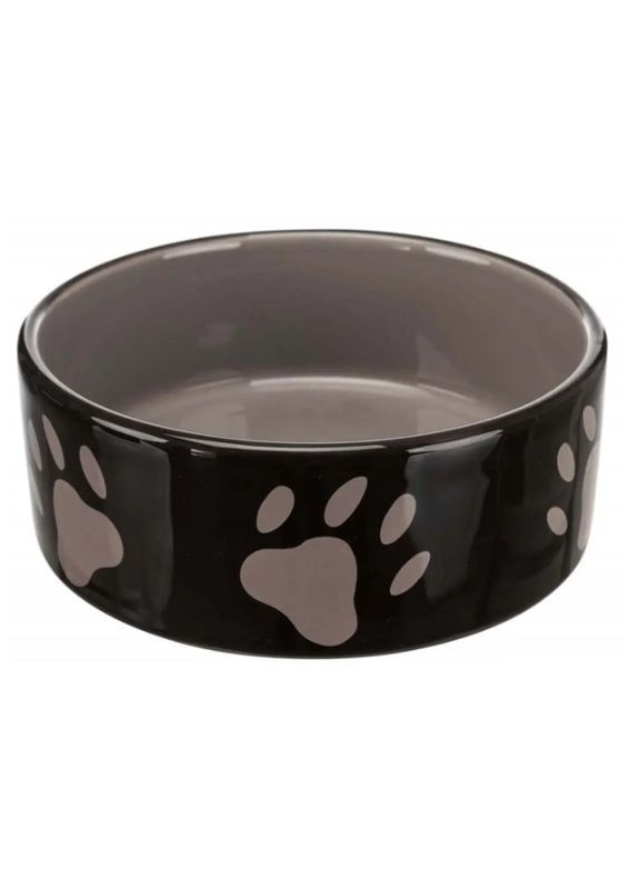 Миска для котів та собак керамічна коричнева 0,3 л 24531 Trixie (269695994)