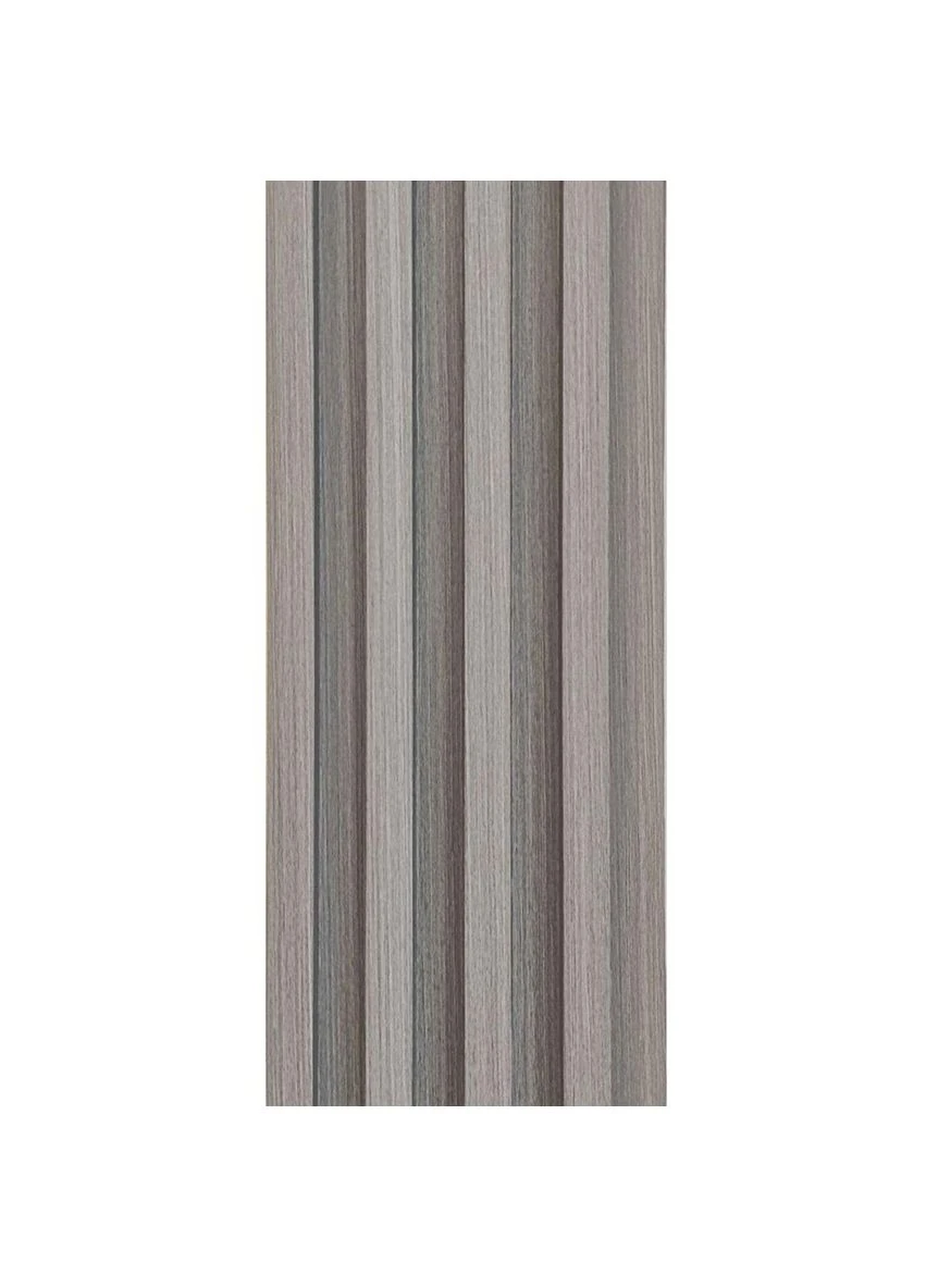 Рельс декоративный WPC стеновой 3000х160х23мм Стальная серая SW-00001528 Sticker Wall (353968144)