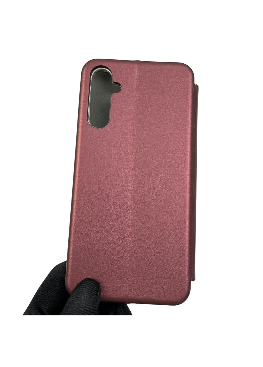 Чехол-книжка для Galaxy 24 4G SM-A245F с подставкой на самсунг а24 бордовая gd1 Samsung (366023013)